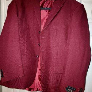 New Men's Red Suit Jacket by Lucci